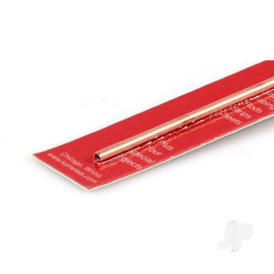 K&S Metals 7/32in Copper Round Tube, .014in Wall (12in long) KNS8115