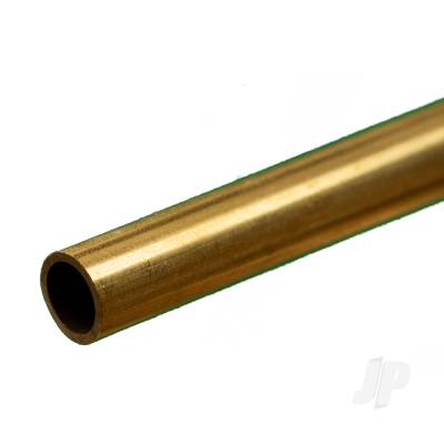 K&S Metals 9/32 Brass Round Tube, .029 Wall (12in long) KNS8210