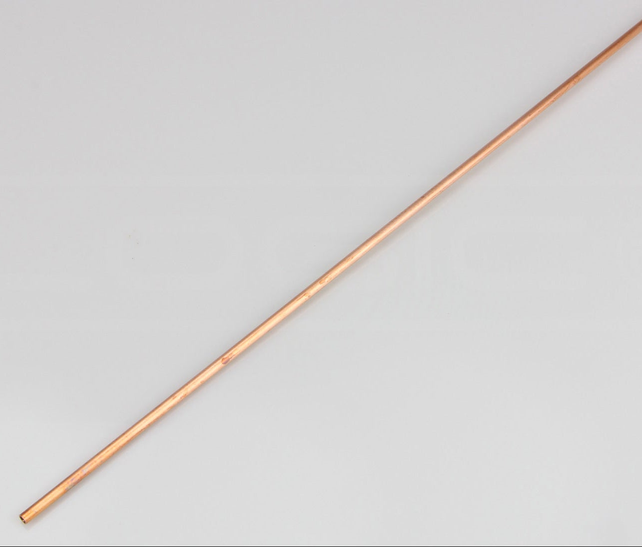 K&S 5/32" .014" Wall Copper Round Tube 36" Long (Single Piece) KNS119