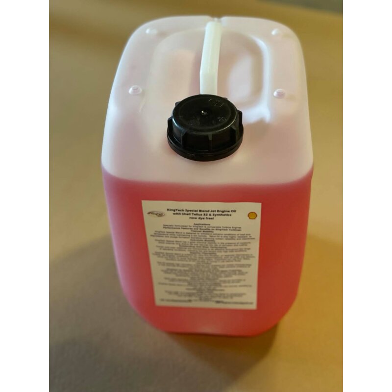 KingTech Special Blend Jet Turbine Oil With Shell Tellus 32 and Synthetics 10 Litre