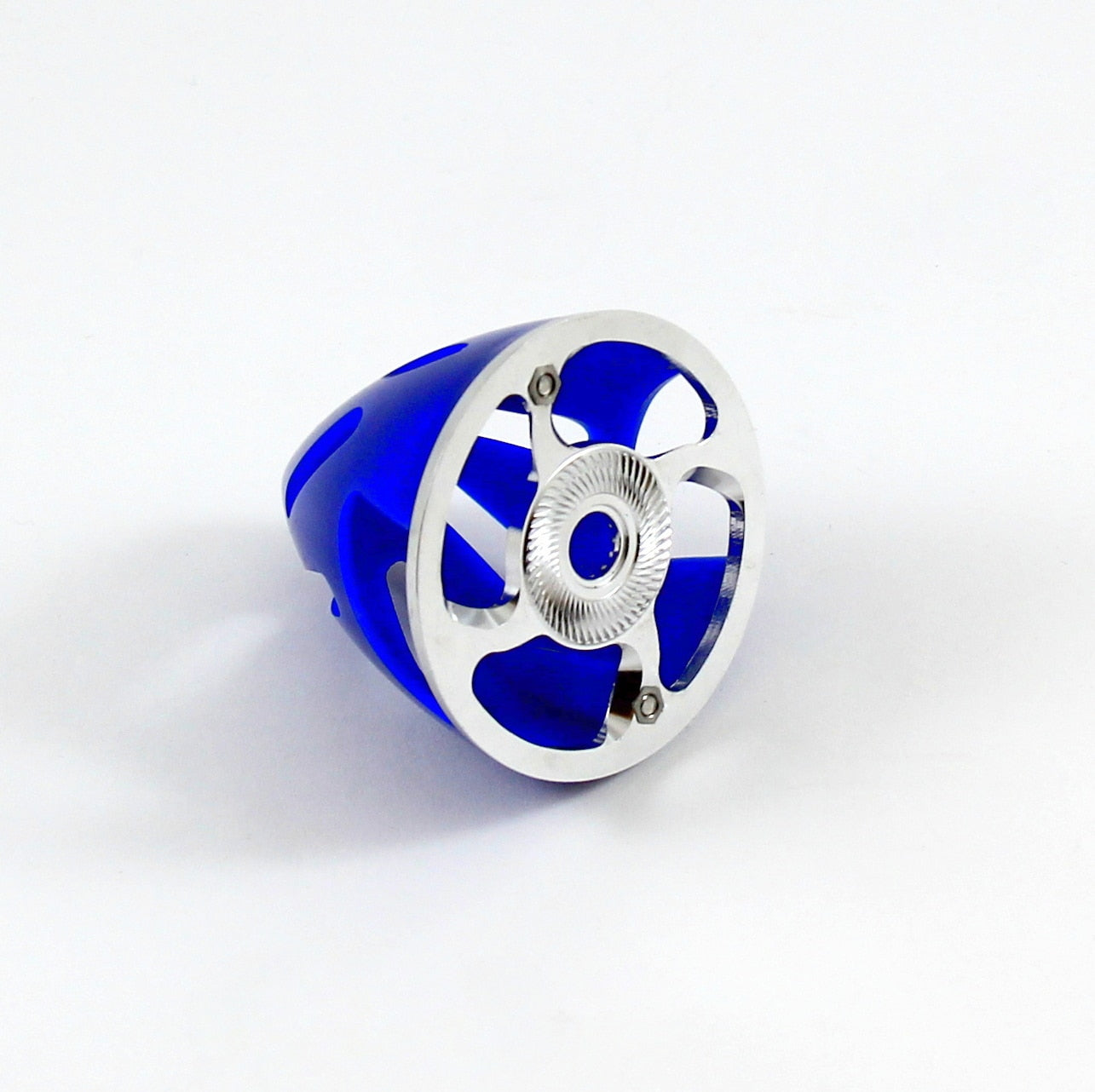 Kuza Vented Electric Spinner 2" / 51mm Blue KAG0201BLUE