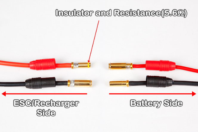 Logic RC AS150 7mm Anti Spark Connector (2 Pairs)