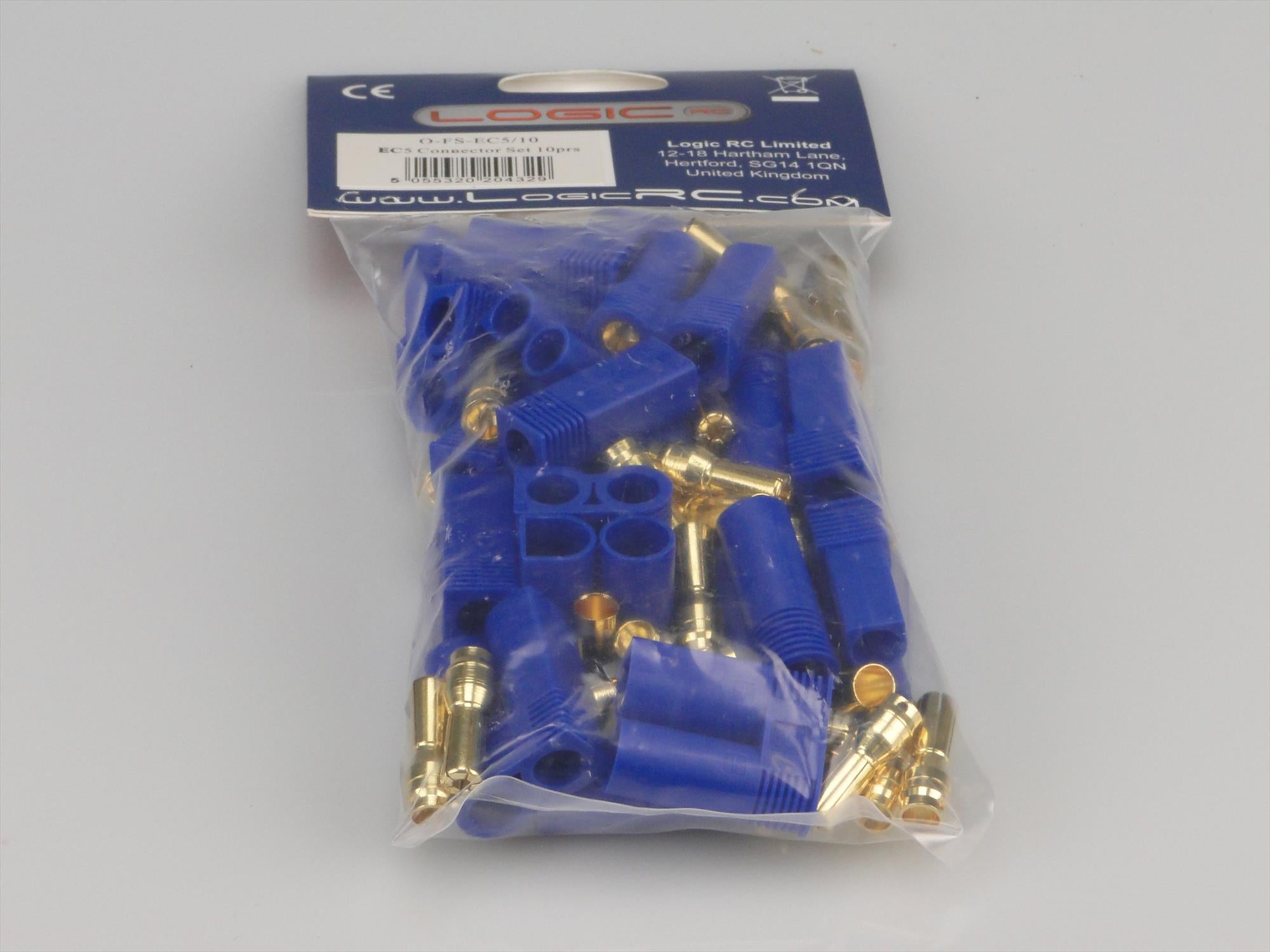 Logic RC EC5 Connector Set (10 Pairs) O-FS-EC5/10