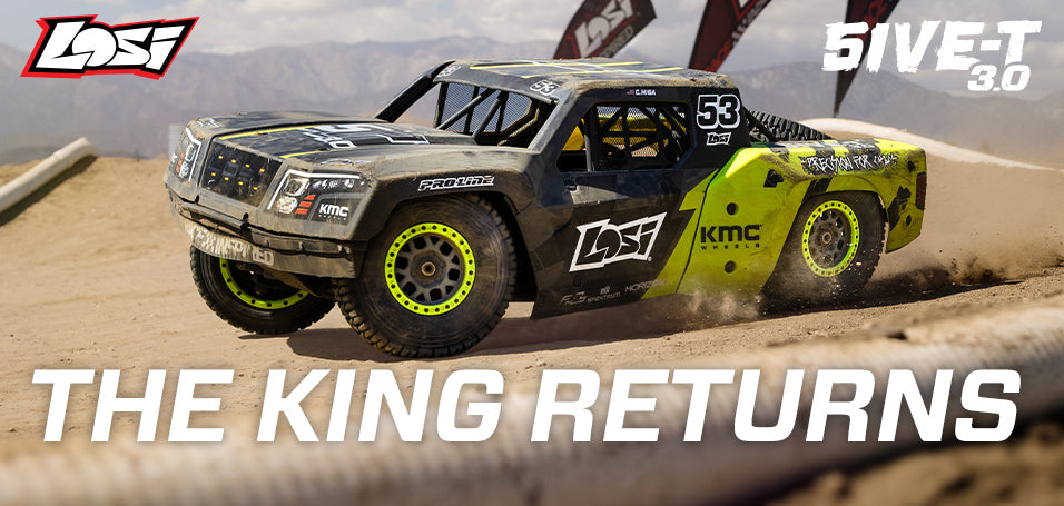 Losi 1/5 5IVE-TG 3.0 Gas 4WD Desert Truck RTR LOS05025
