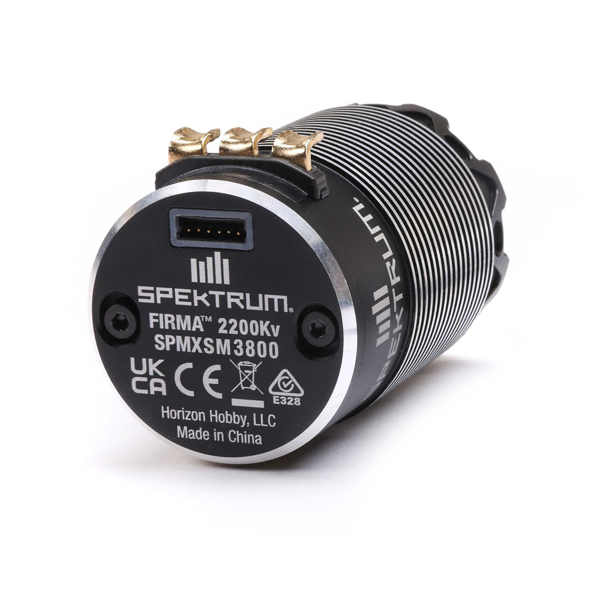 Spektrum Firma 2200Kv Brushless Sensored Motor, 5mm SPMXSM3800