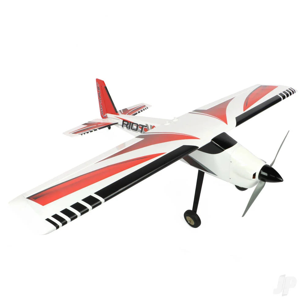 Max-Thrust Riot, Balsa Pro-Built (7.5-8.5cc / 4s) 1.38m / 54in, Red MAXB-RIOT-R