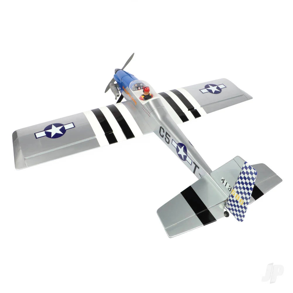 Max-Thrust Ruckus, Balsa Pro-Built (7.5 - 8.5cc / 4s) 1.38m / 54in, P-51 MAXB-RUCKUS-P51