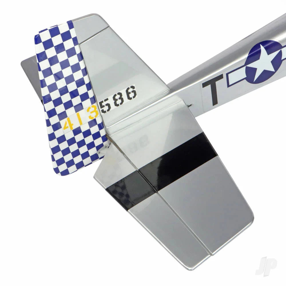 Max-Thrust Ruckus, Balsa Pro-Built (7.5 - 8.5cc / 4s) 1.38m / 54in, P-51 MAXB-RUCKUS-P51