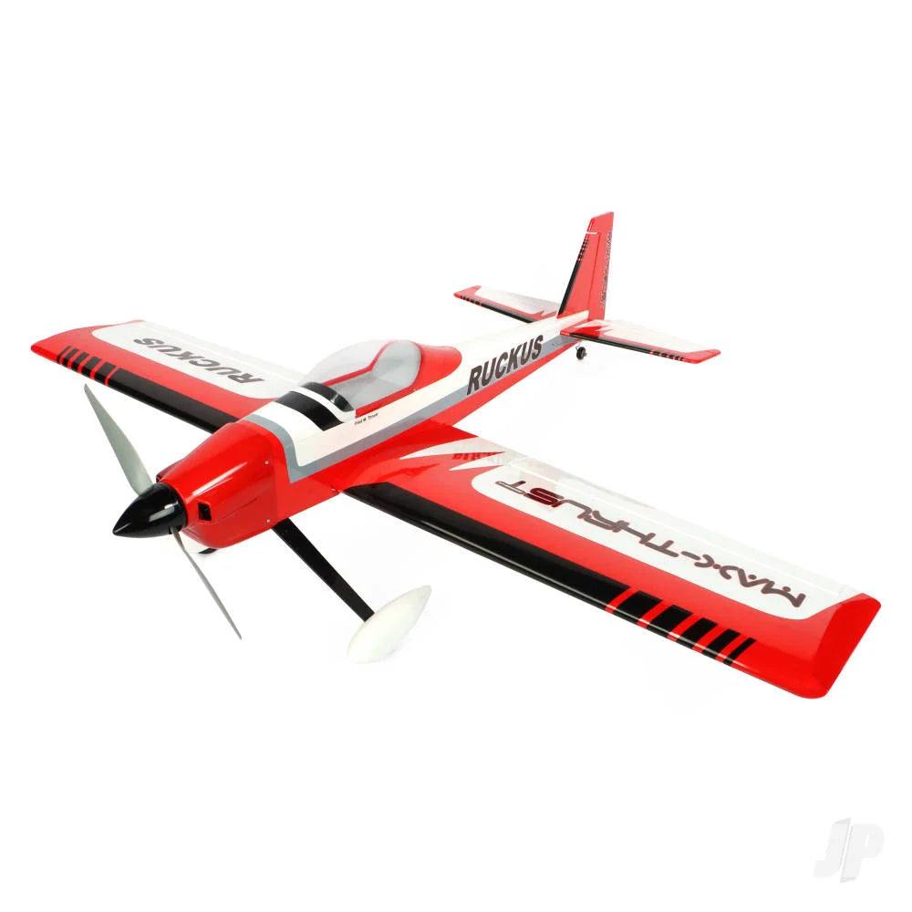 Max-Thrust Ruckus, Balsa Pro-Built (7.5 - 8.5cc / 4s) 1.38m / 54in, Red MAXB-RUCKUS-R