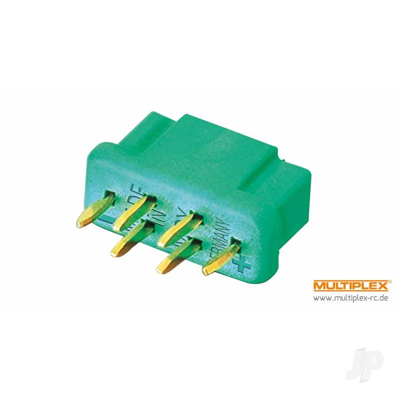 MPX Connector 60 amp High Current Green - Female