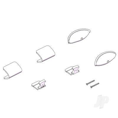 Multiplex FunCub XL Wing Light Cover Set 224440 MPX224440