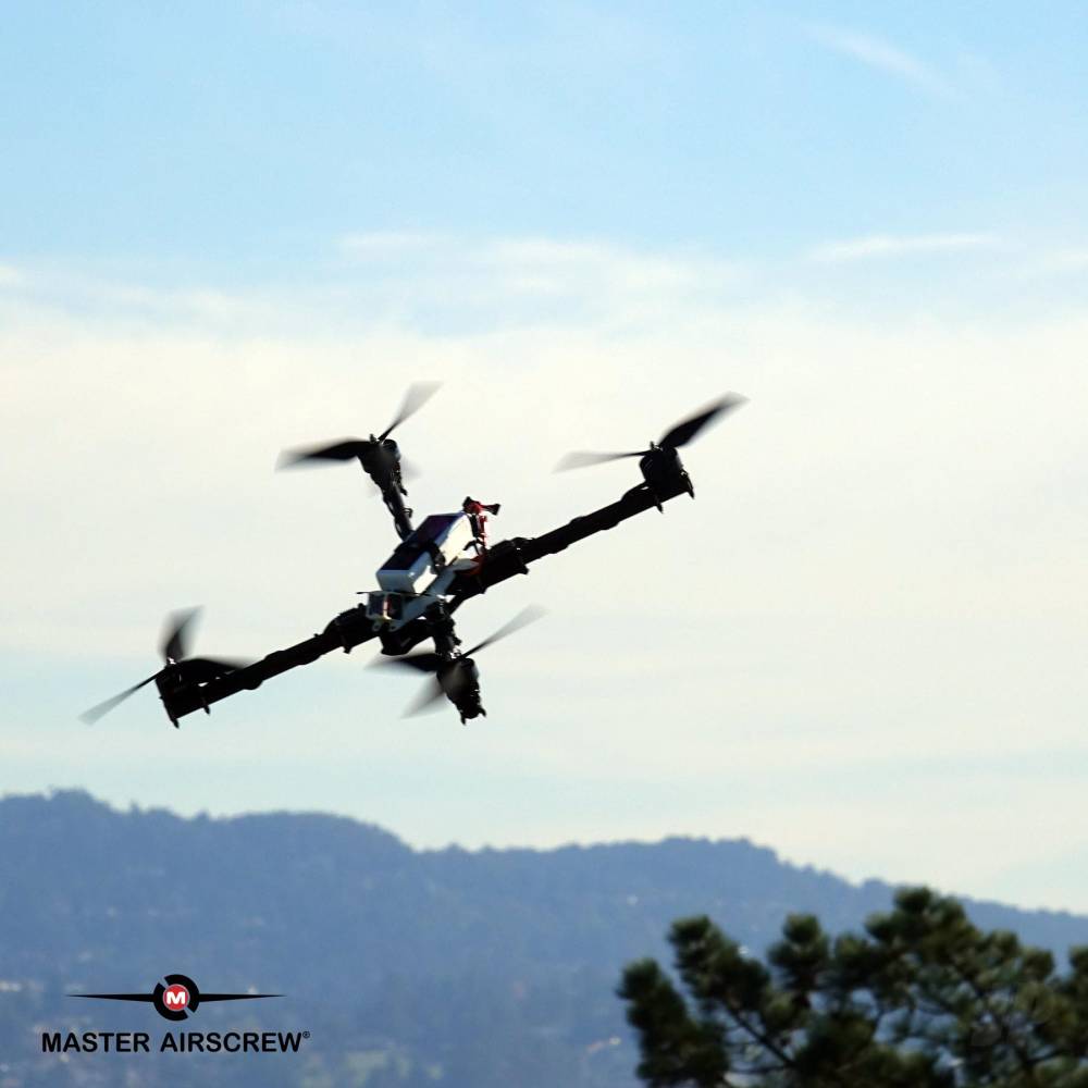 Master Airscrew 13 x 12" 3X Power X-Class Giant Racing Drone Propeller (CW) - Black MAS3X13X12RB1 from Nexus Modelling Supplies Models Northampton Model Web Website Site Webshop Shop Webstore Store