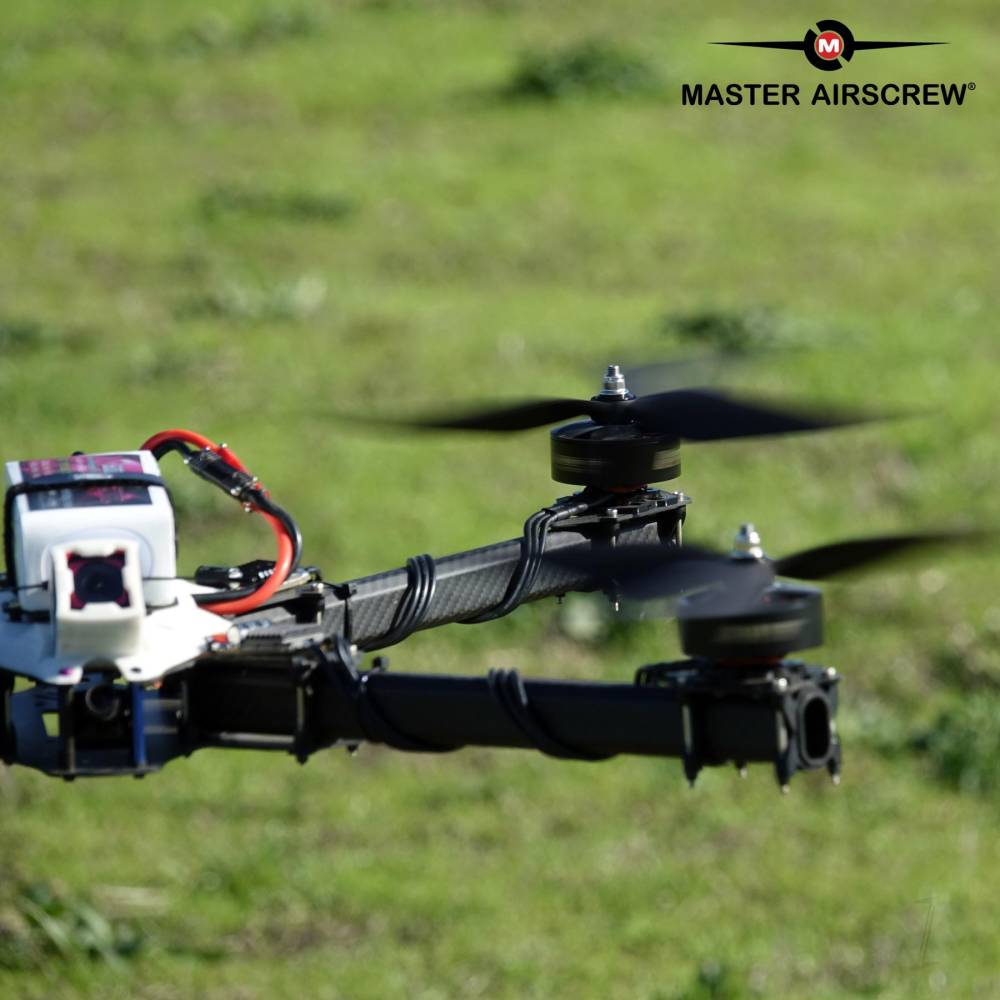 Master Airscrew 13 x 12" 3X Power X-Class Giant Racing Drone Propeller (CW) - Black MAS3X13X12RB1 from Nexus Modelling Supplies Models Northampton Model Web Website Site Webshop Shop Webstore Store