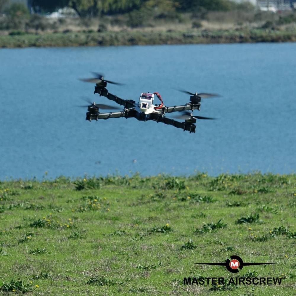 Master Airscrew 13 x 12" 3X Power X-Class Giant Racing Drone Propeller (CW) - Black MAS3X13X12RB1 from Nexus Modelling Supplies Models Northampton Model Web Website Site Webshop Shop Webstore Store