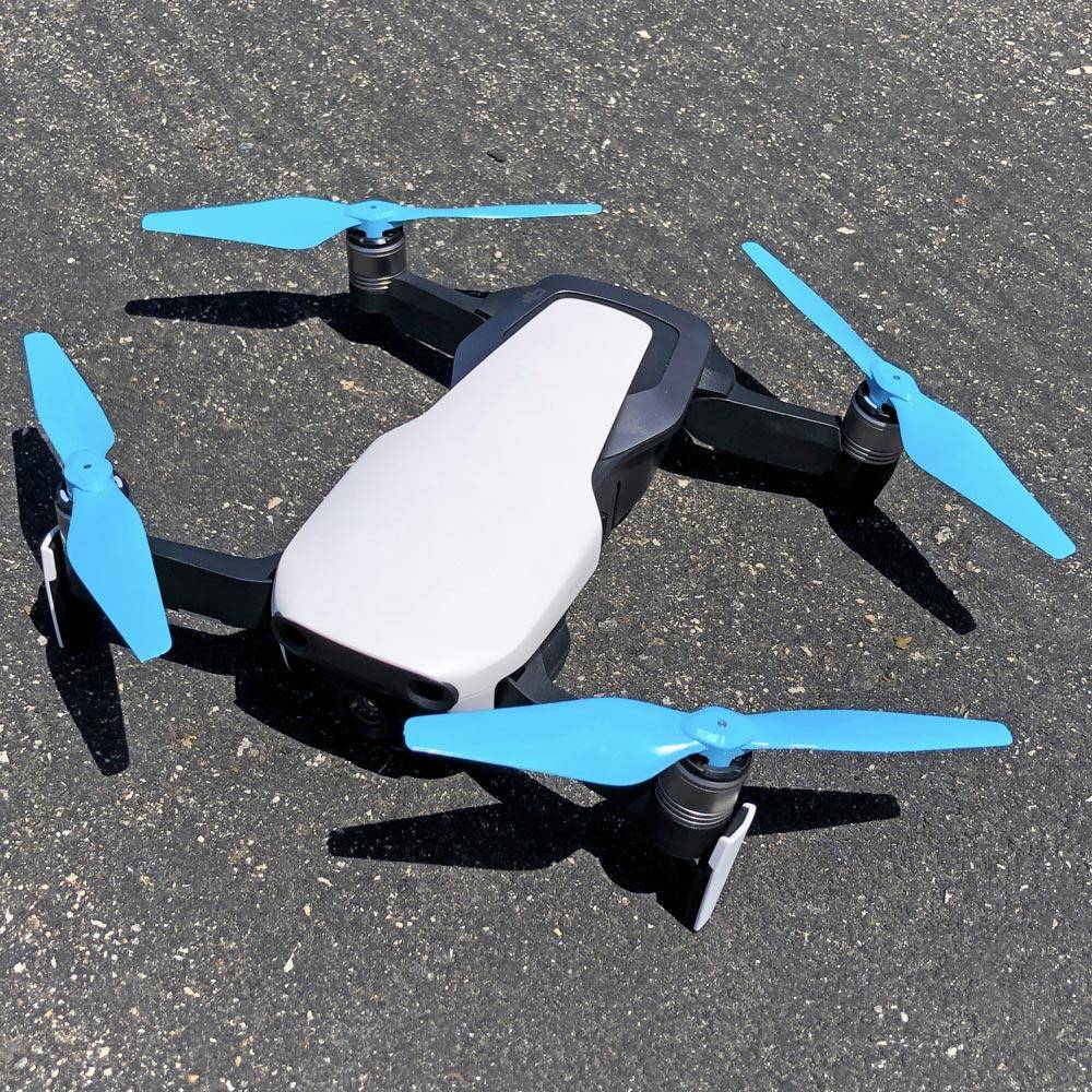 Master Airscrew 5.3x3.3" DJI Mavic Air STEALTH Upgrade Propeller Set (4x) - Blue MASMC05333SL4