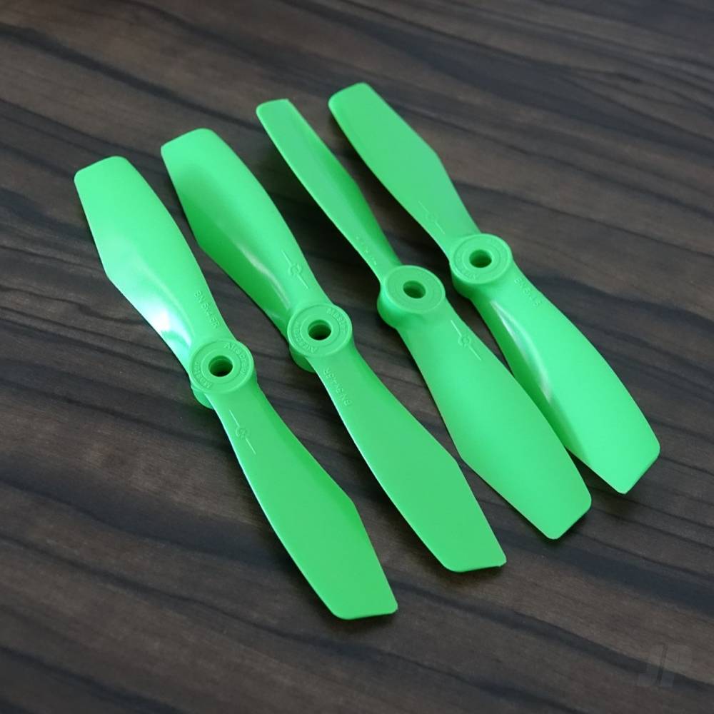 Master Airscrew 5x4.5 BN-FPV Bullnose Propeller Set 4x Green MASBN05X45SG4 