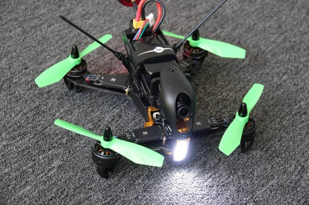 Master Airscrew 5x4.5 BN-FPV Bullnose Propeller Set 4x Green MASBN05X45SG4 