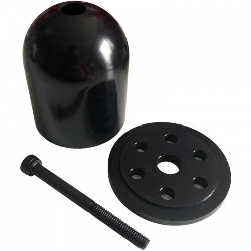 Miracle RC 1.75" (45mm) Super Light Spinner Drilled for DLE30 ETC Black