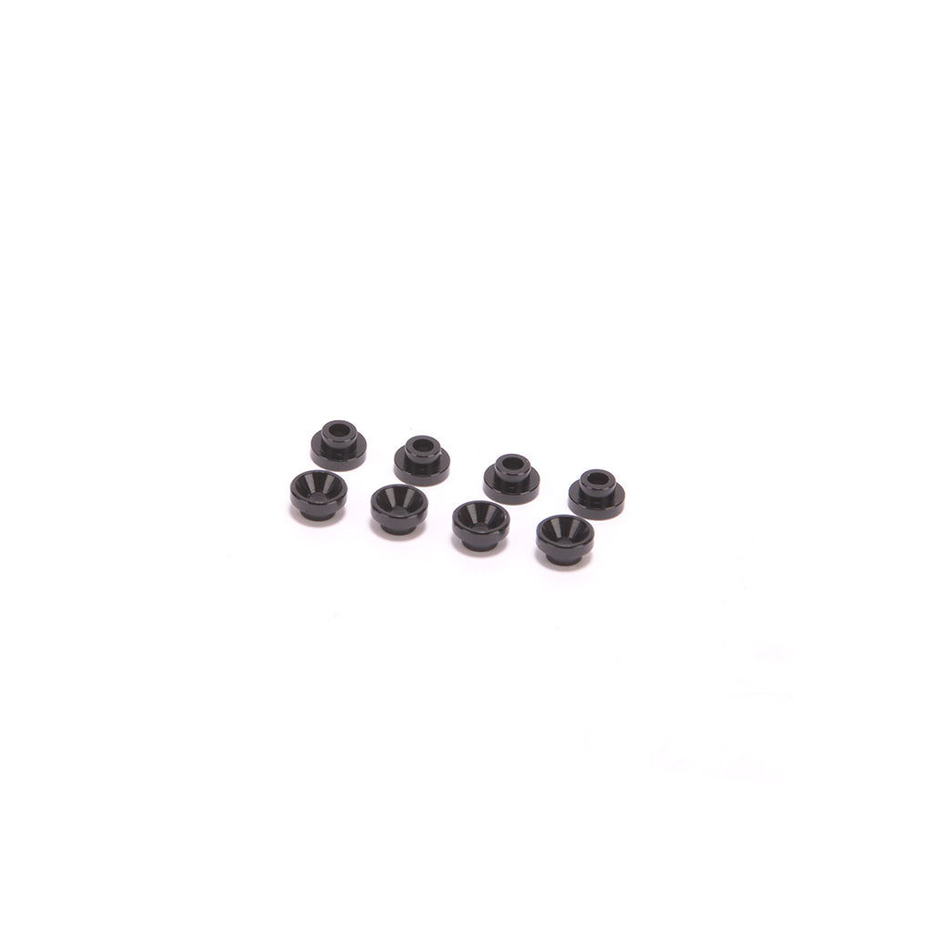 Monkey King RC Aluminium Servo Washer Black 5.0mm Pk8 MK559550