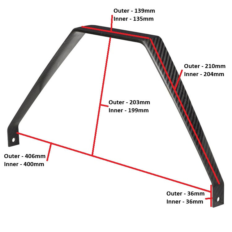Nexus 3K Carbon Fiber Landing Gear for 30CC