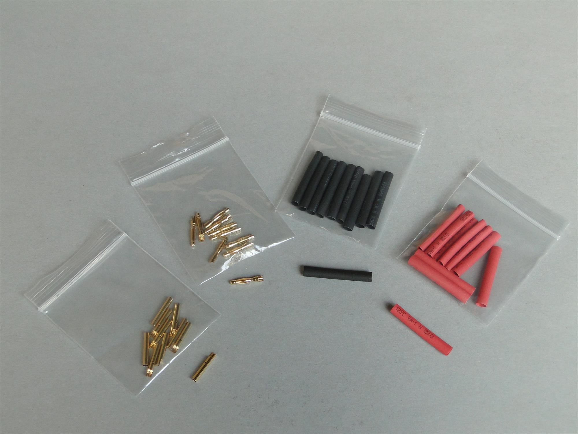 Fusion 2.0mm Gold Connector Set 10prs O-FS-GC02/10