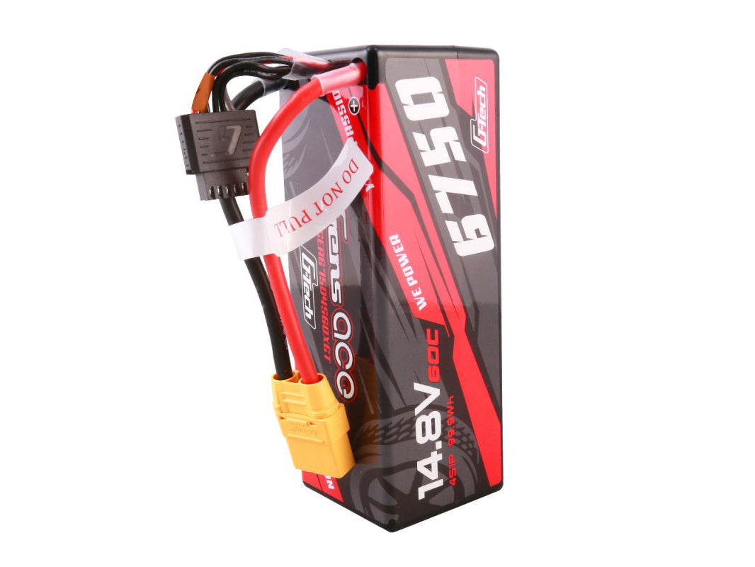 Gens Ace Li-Po Car G-Tech 4S 14.8V 6750mAh 60C with XT90 GTC4S6750-60X9