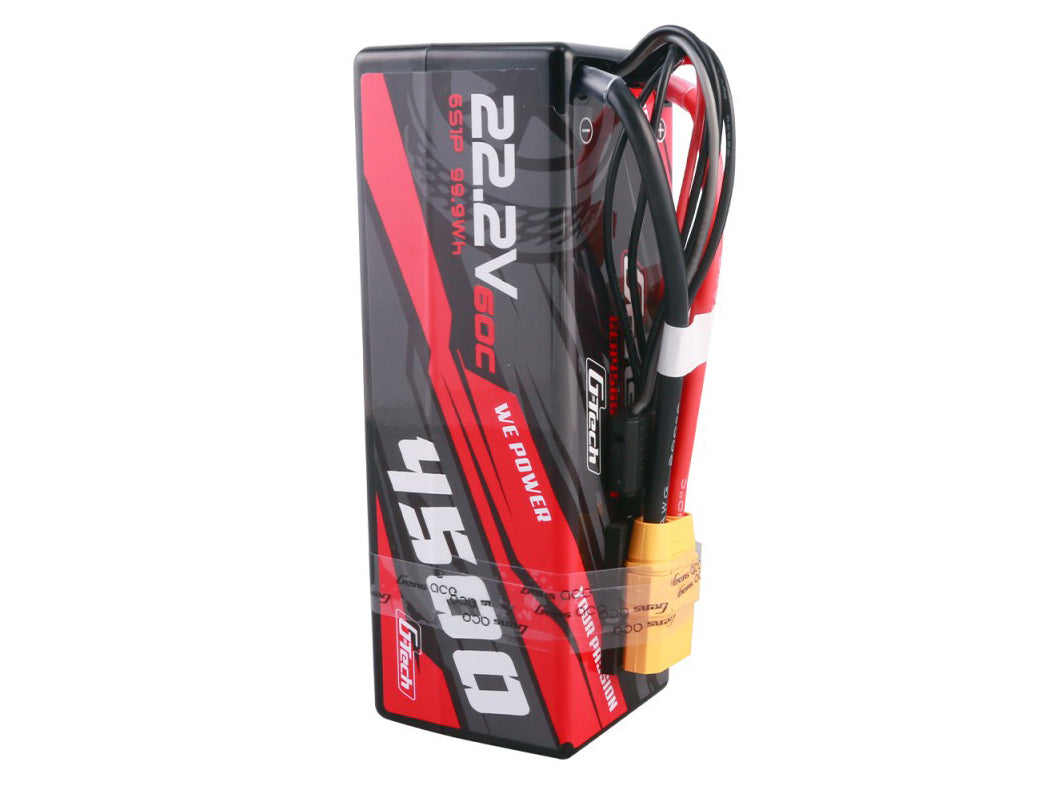 Gens Ace Li-Po Car G-Tech 6S 22.2V 4500mAh 60C GTC6S4500-60X9