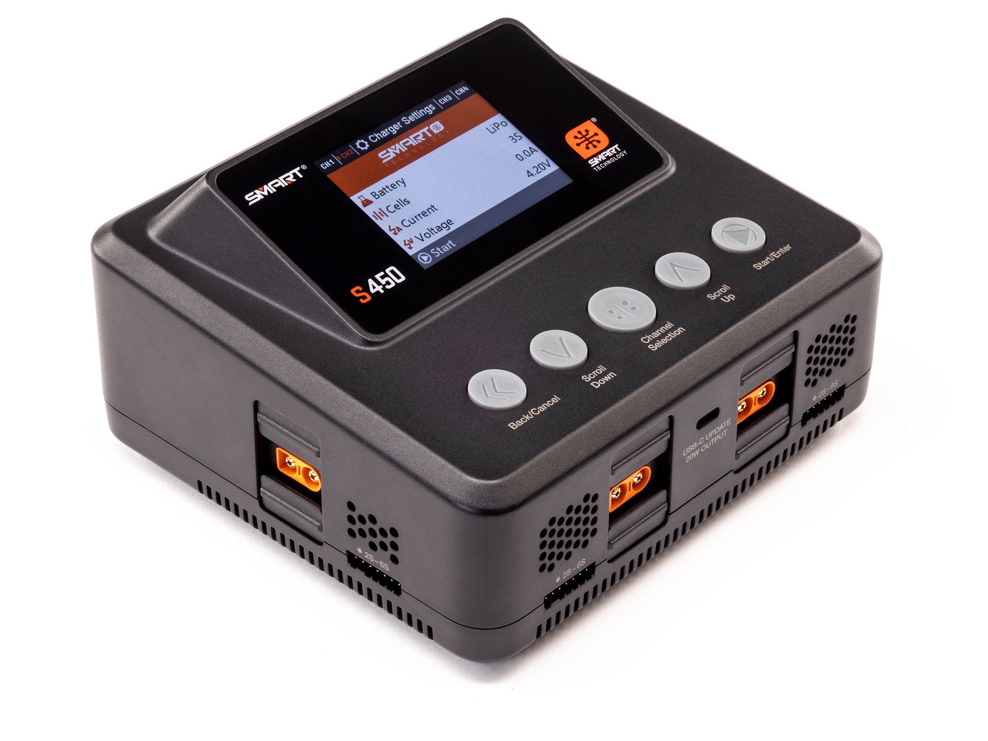Spektrum S450 G2 AC/DC Smart Charger 4x50W SPMXC3040I