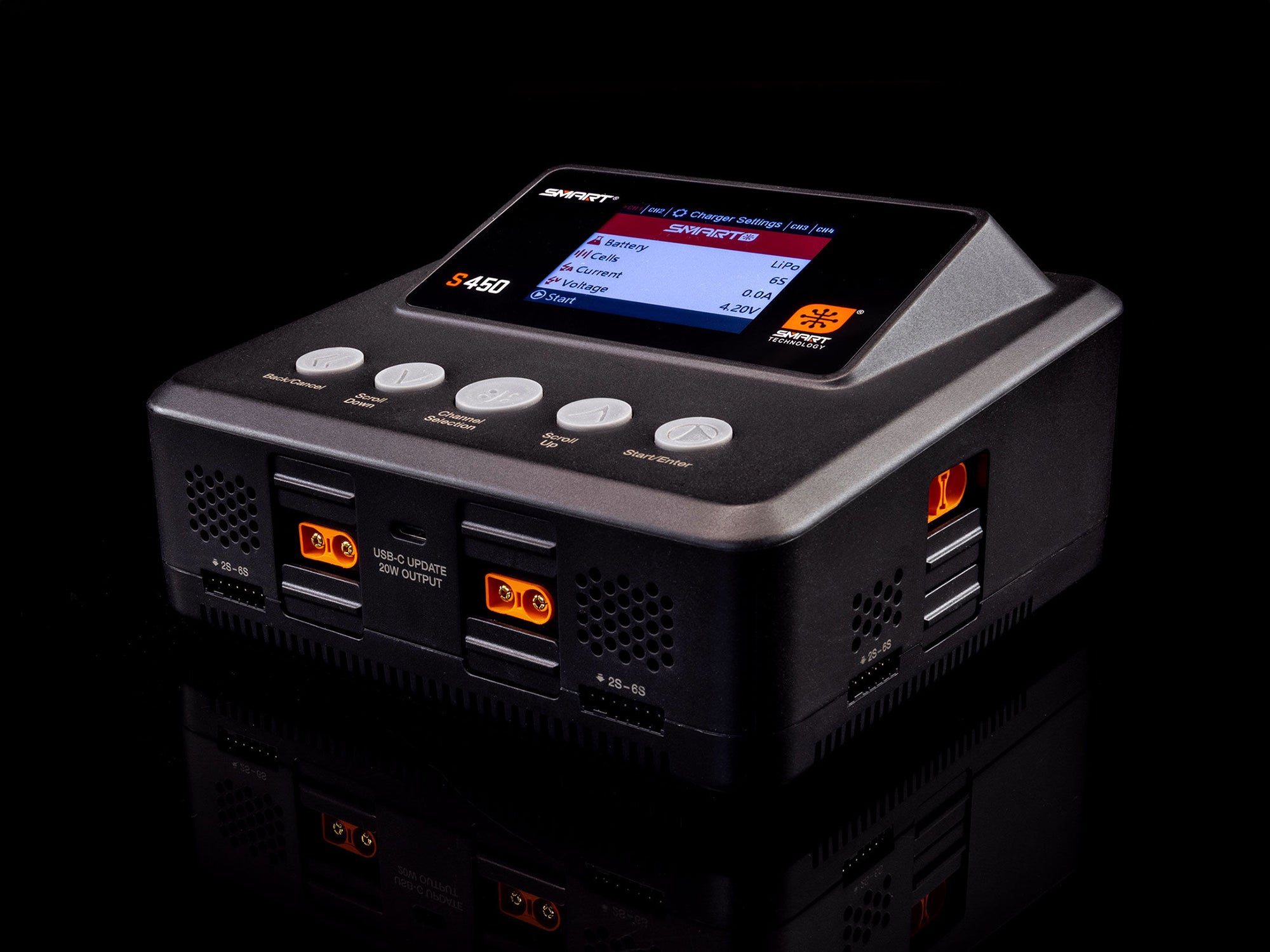 Spektrum S450 G2 AC/DC Smart Charger 4x50W SPMXC3040I