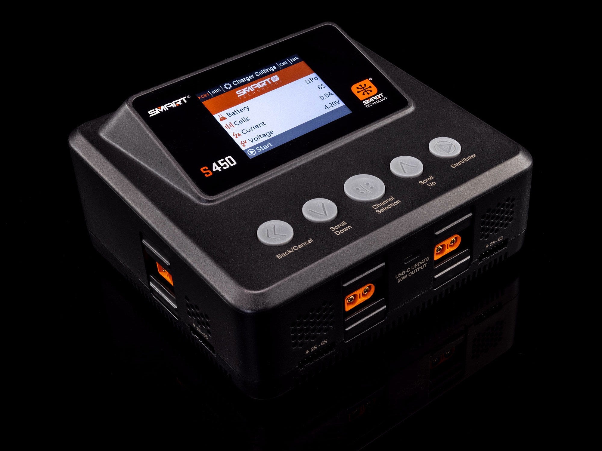 Spektrum S450 G2 AC/DC Smart Charger 4x50W SPMXC3040I