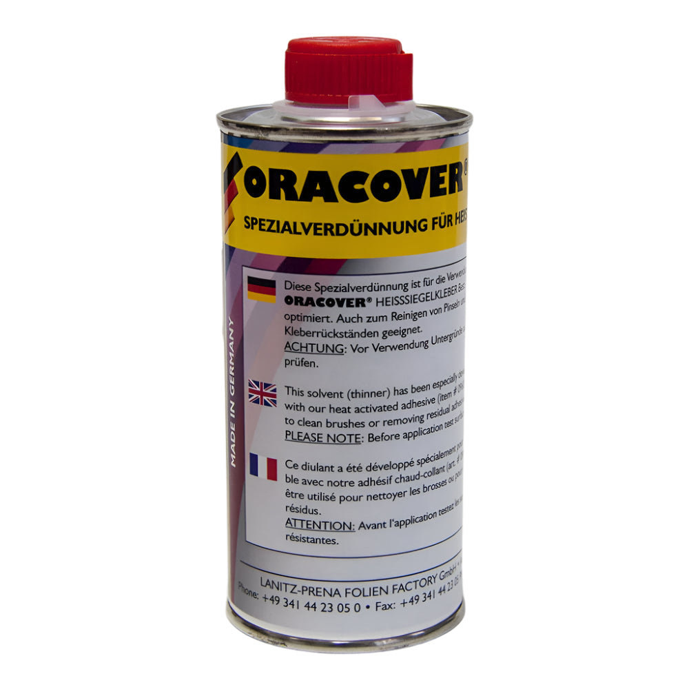 ORACOVER Special thinner for Hotmelt Adhesive (250 ml) For 0960 & 0980 Adhesives 250ml 5524786 Yellow Label