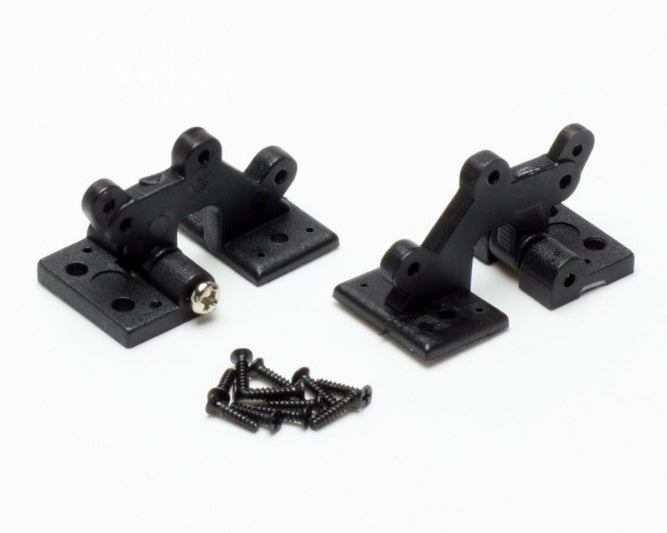 Offset Door Hinges 30 x 16mm PK2 Black X2003