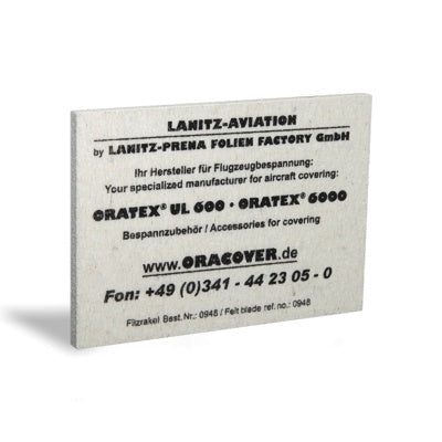 Oracover Oratex Felt Blade (10x14cm) (0948) 5523450