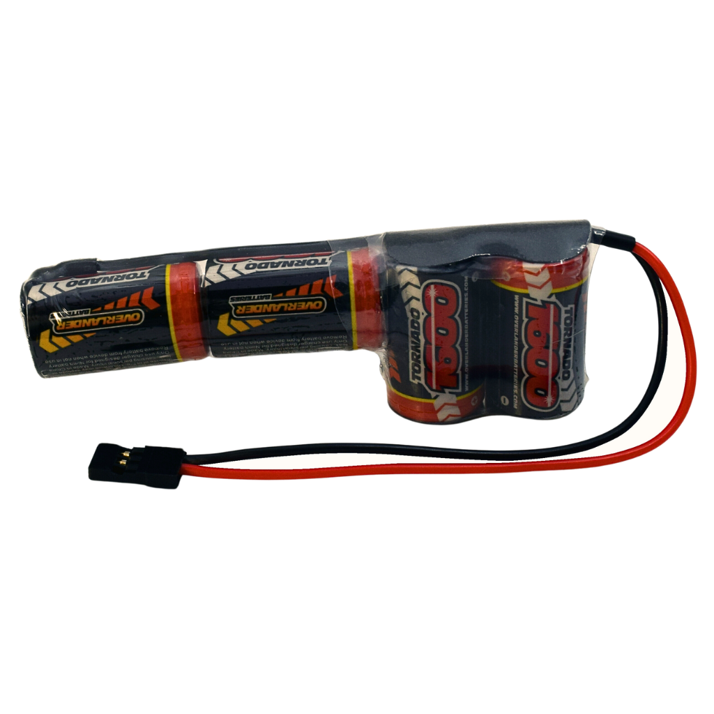 Overlander NiMH Battery Pack 2/3 AF 1600mah 4.8v Receiver Config (2+3) Premium Sport 2910