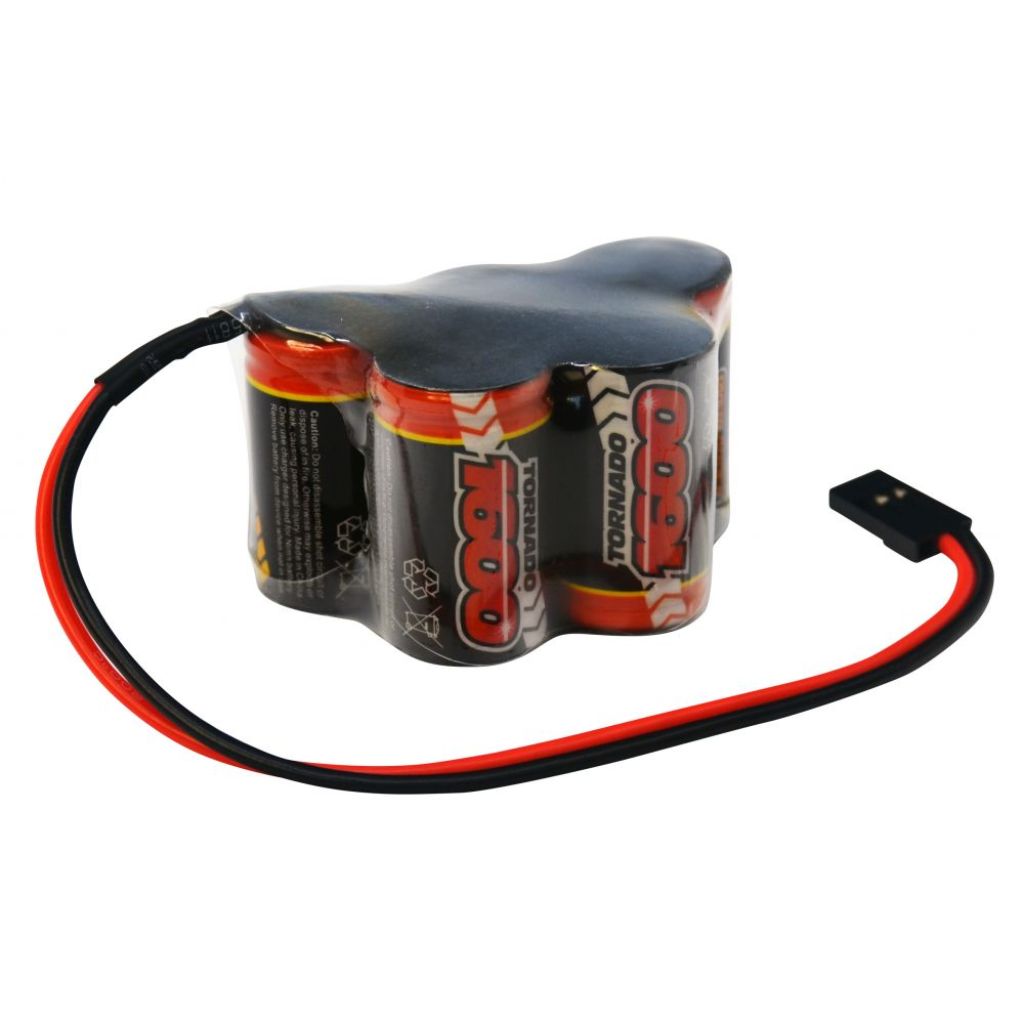 Overlander NiMH Battery Pack 2/3 AF 1600mah 6v RX Hump 419