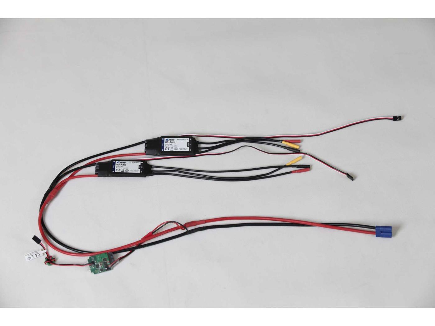 E-Flite 80-Amp Brushless ESC Pro Switch-Mode with 8A BEC EFLA0880EC5