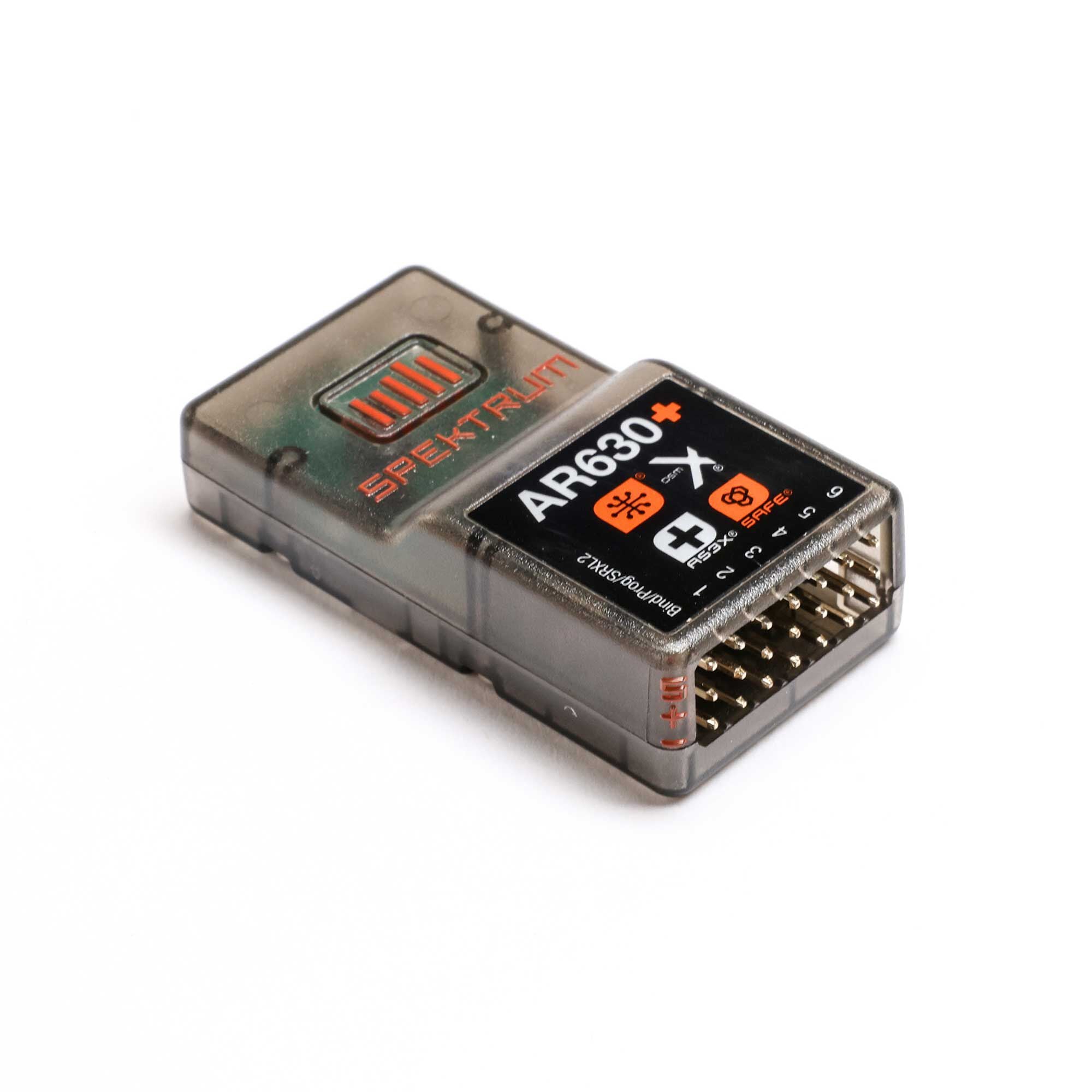 Spektrum AR630+ DSMX 6-Channel AS3X+ & SAFE Receiver SPM-1030