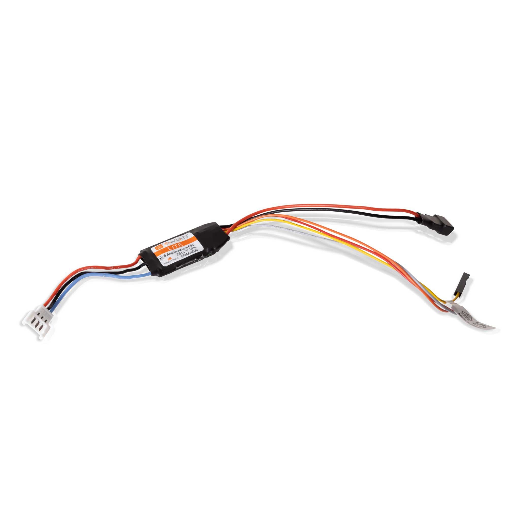 Spektrum Avian 6-Amp Smart Lite BL ESC 2S-3S UMX 3-Pin SPMXAE06