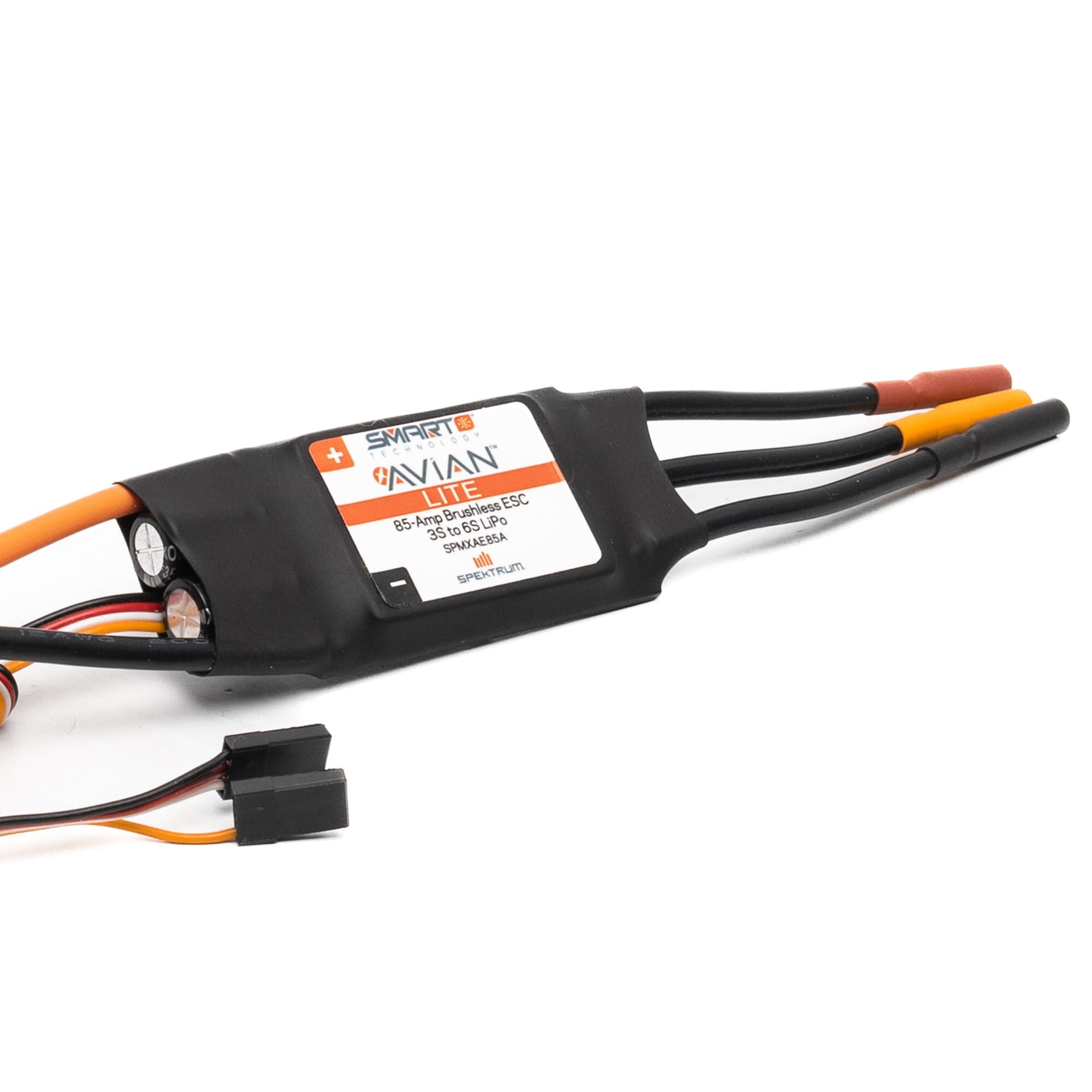 Spektrum Avian 85-Amp Smart Lite Brushless ESC, 3S-6S: IC5 SPMXAE85A