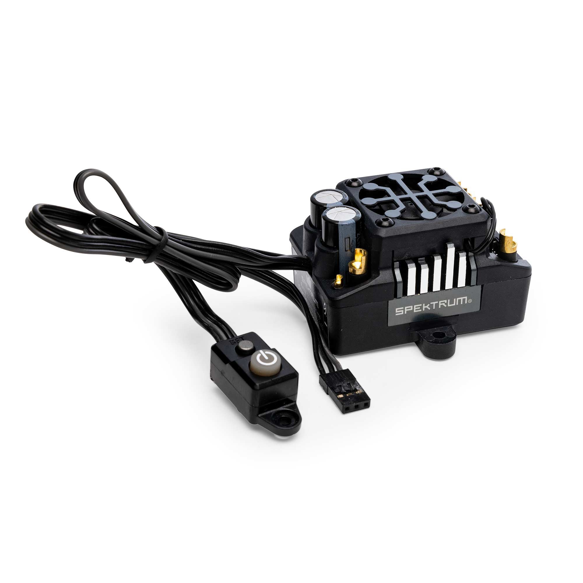 Spektrum Firma 130A Black Edition Sensored Brushless Smart ESC, 2S-4S SPMXSE2130S