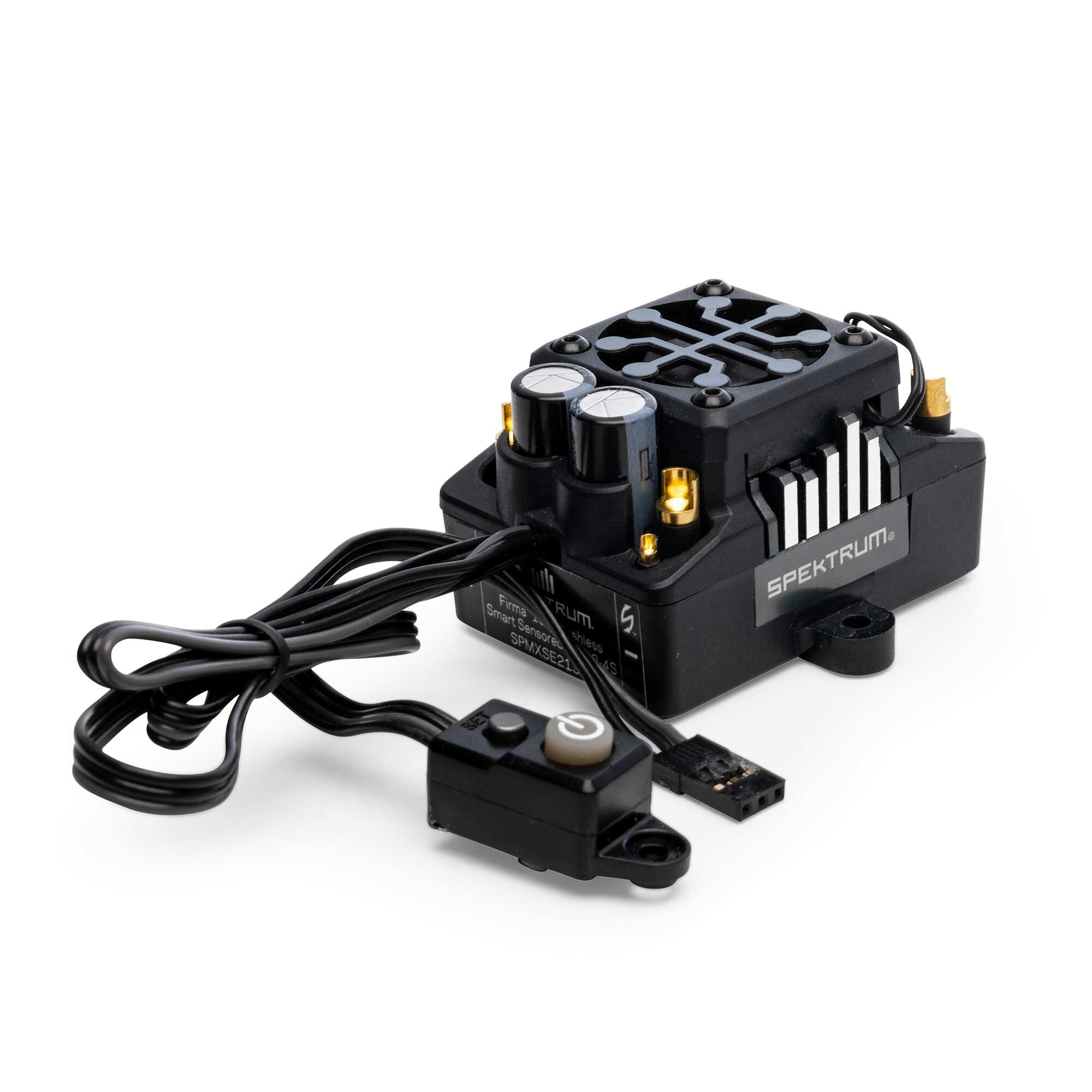 Spektrum Firma 130A Black Edition Sensored Brushless Smart ESC, 2S-4S SPMXSE2130S