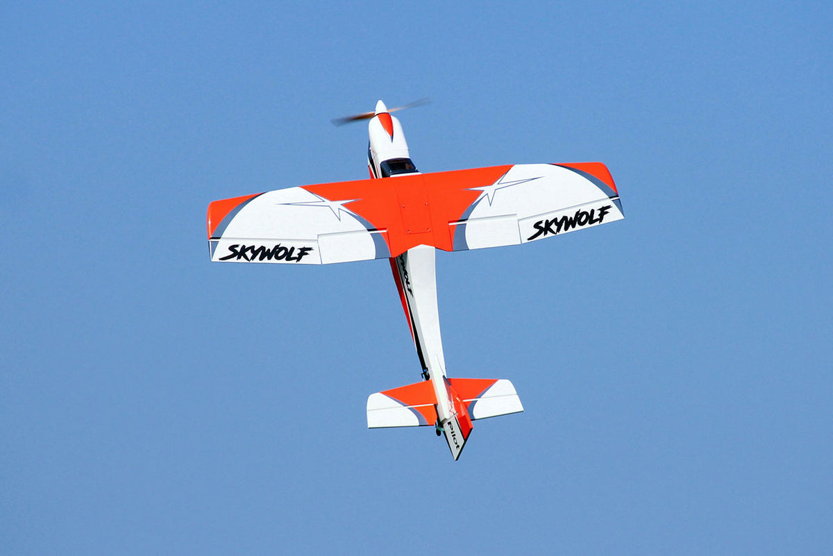 Pilot RC Skywolf V2 88in Orange/White (05) PIL720
