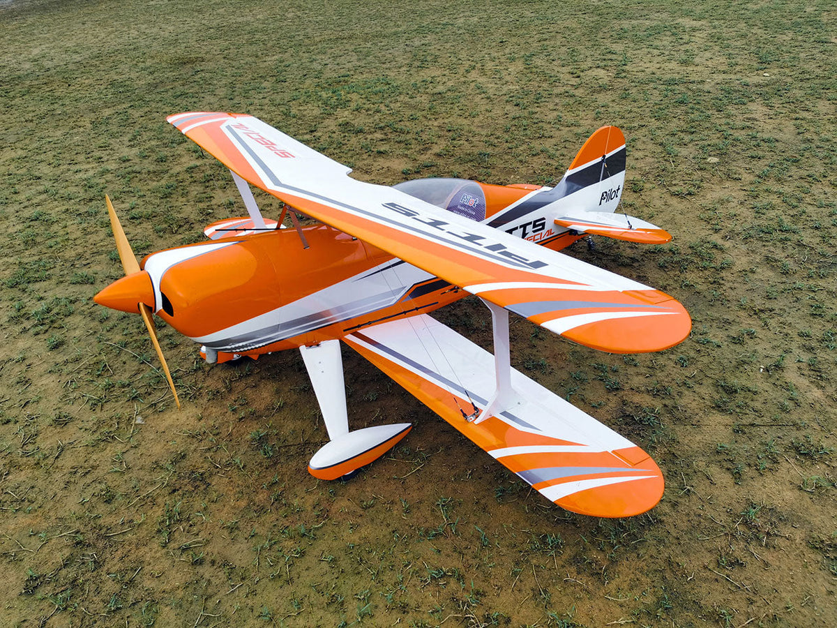 Pilot RC Pitts S2B 100cc 87in (01) Orange/White PIL732