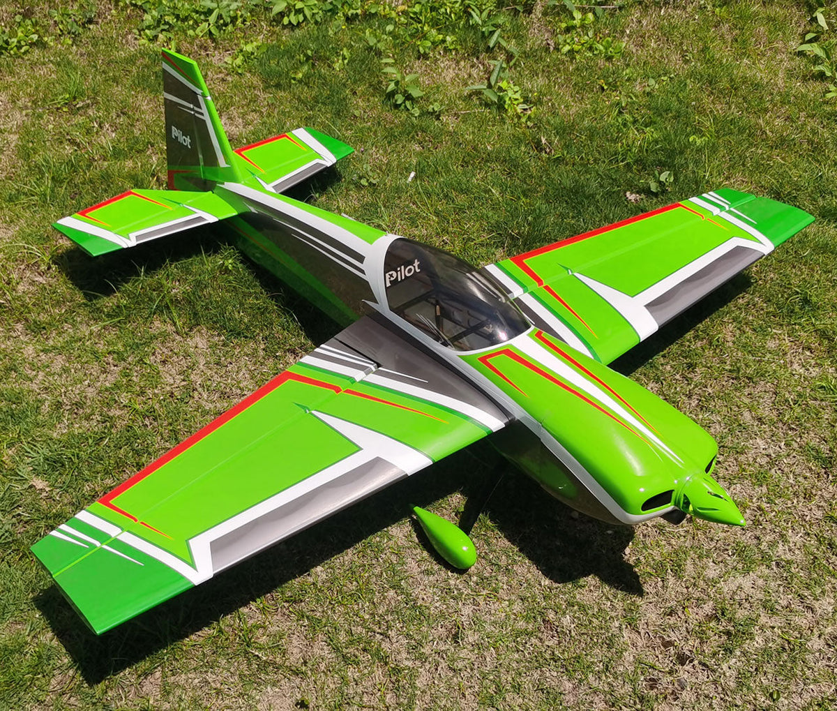 Pilot RC Slick 84in (CF) Green/White/Red (04) PIL772