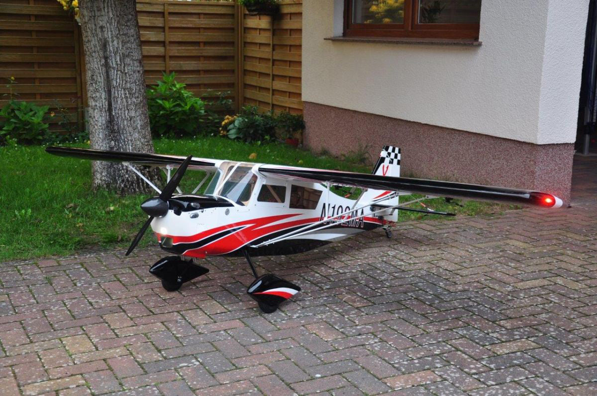 Pilot RC Decathlon 122in V2 Black/Red/White (09) PIL835