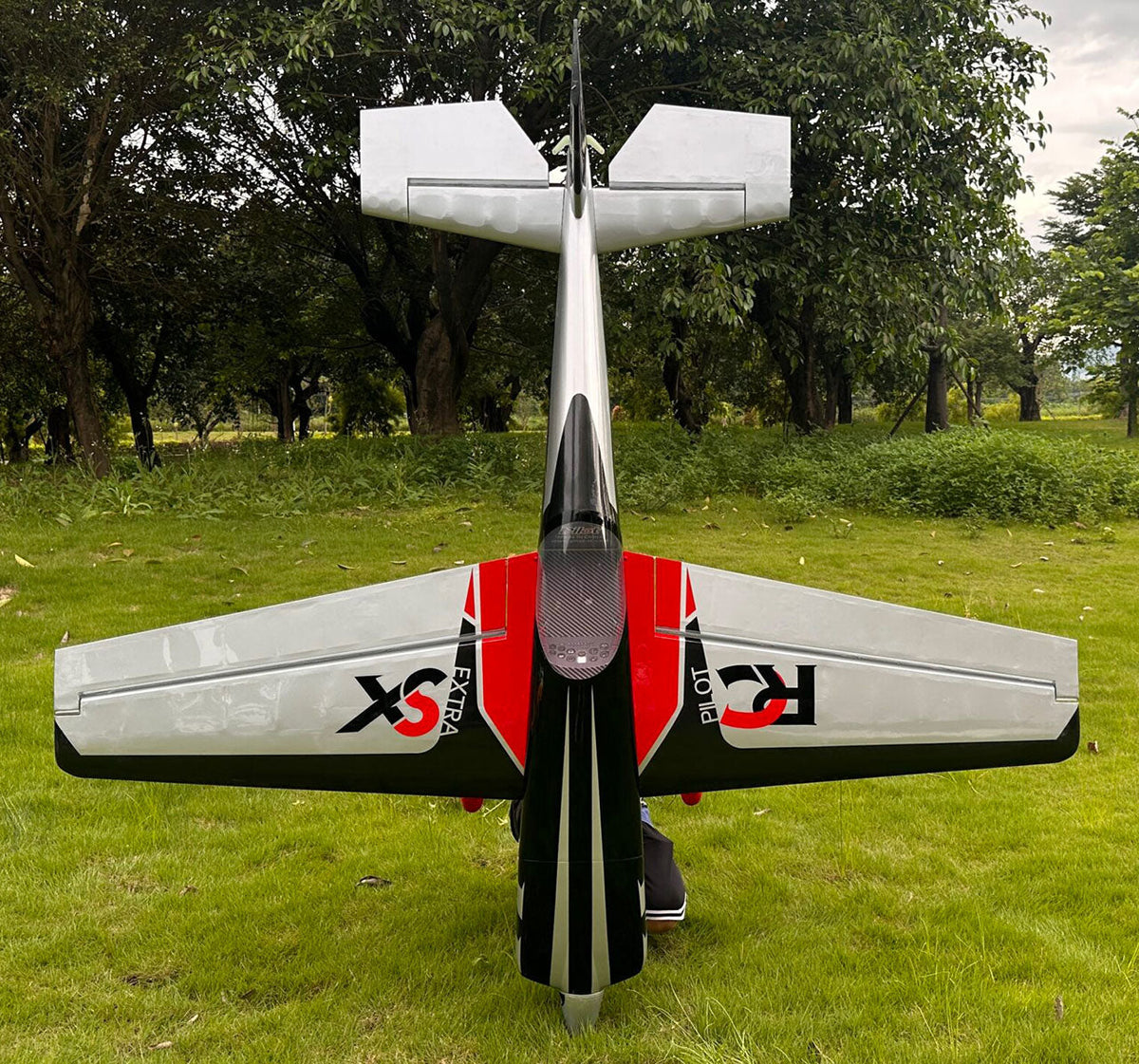 Pilot RC Extra-330SX 75in Red/Silver/Black (01) PIL836