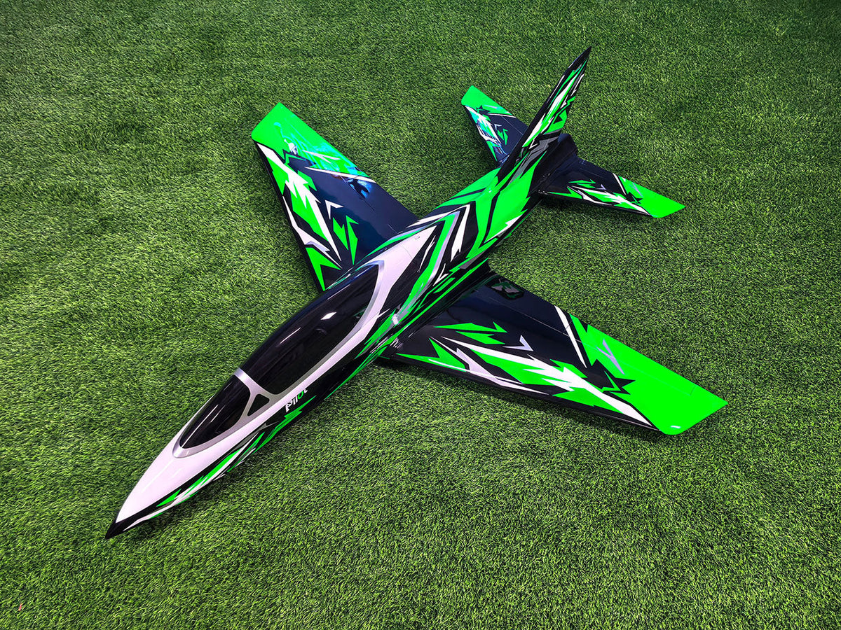 Pilot RC Matrix Jet 2.2m W/Retracts Green/Blk(08) PIL875