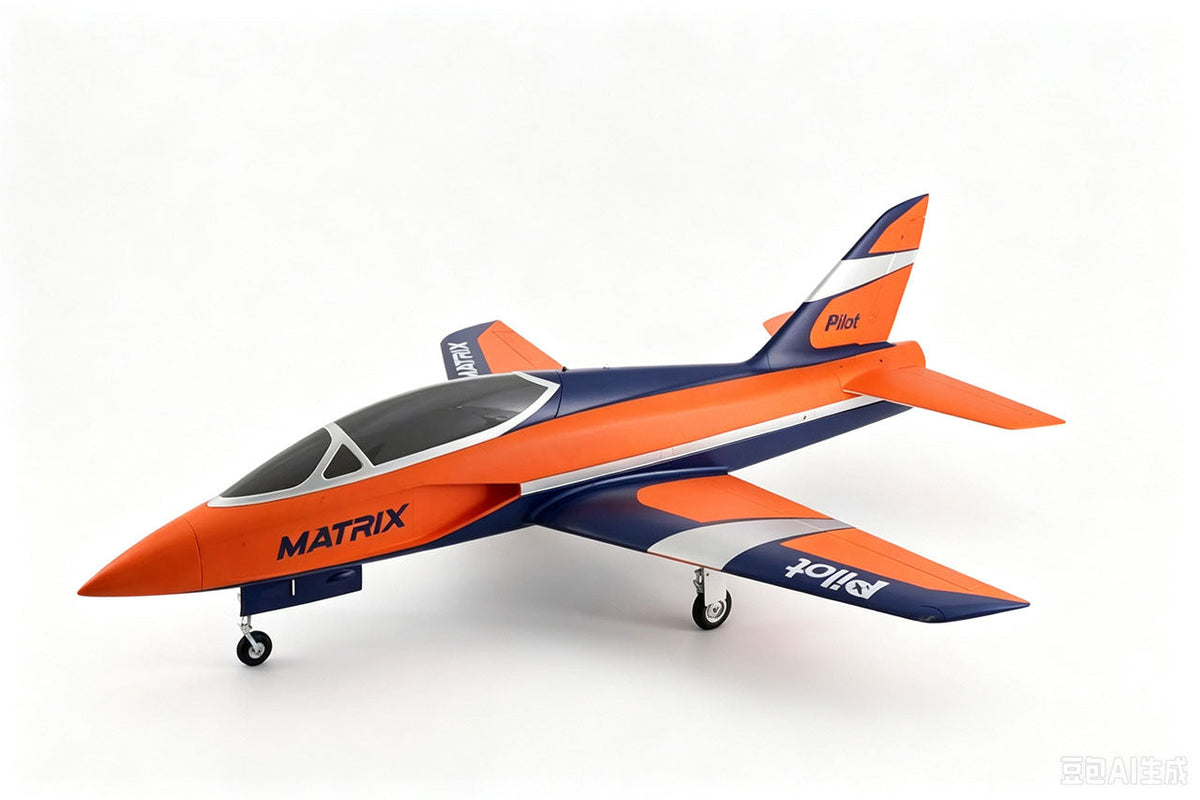 Pilot RC Matrix Jet 90mm EDF (PNP 8S) Orange/Blue PIL924