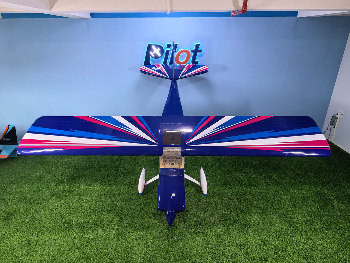 Pilot RC Decathlon 122in V3 Blue/White/Pink (11) PIL933