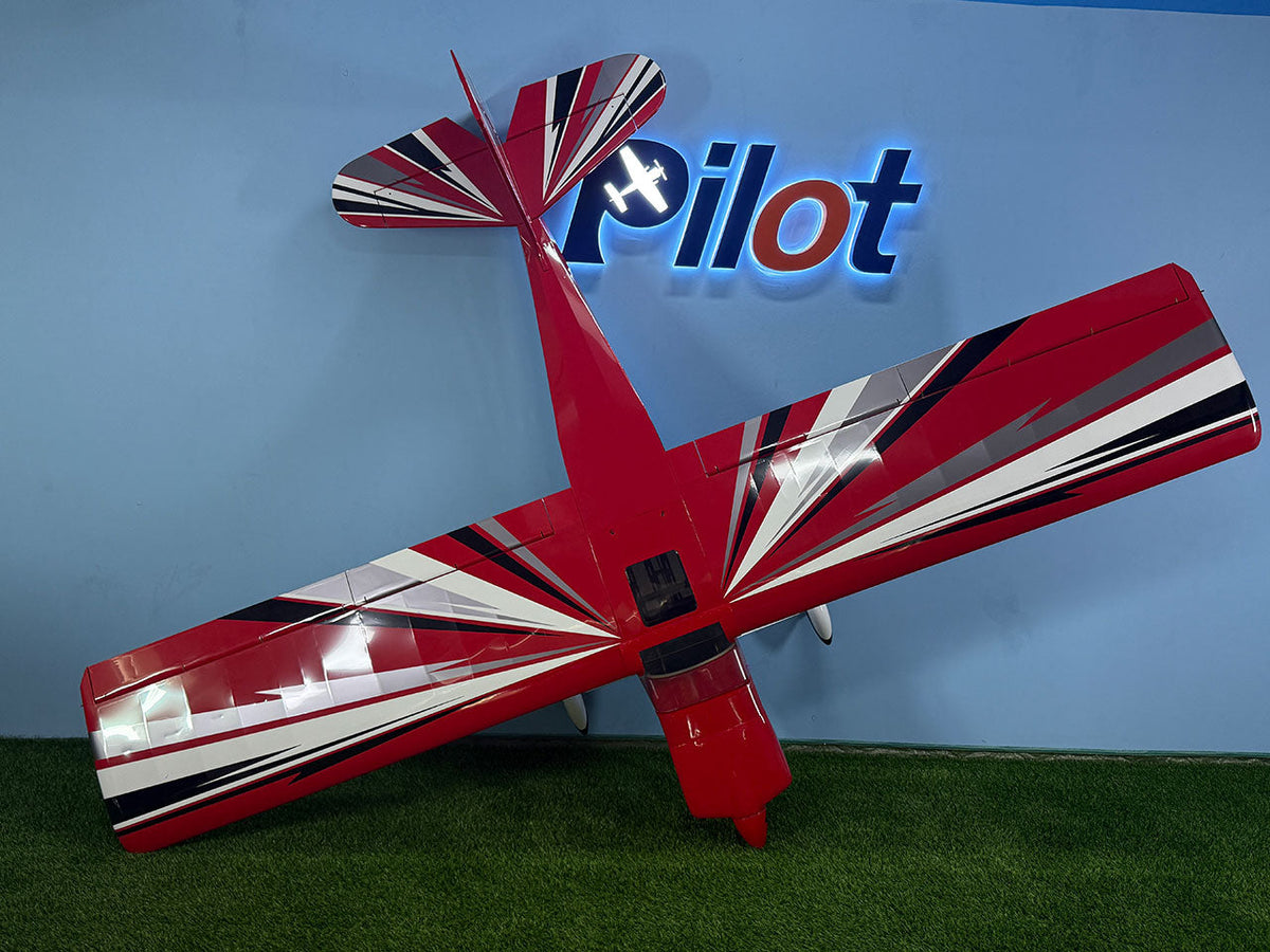 Pilot RC Decathlon 122in V3 Red/Black/White (12) PIL934